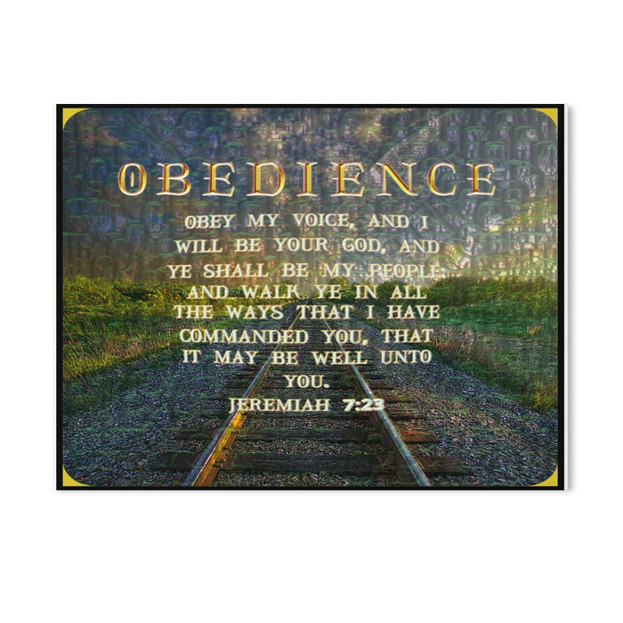 Commandment Keepers 03-02 Canvas Print, 18x24 inches