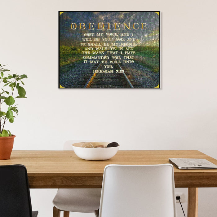 Commandment Keepers 03-02 Canvas Print, 18x24 inches