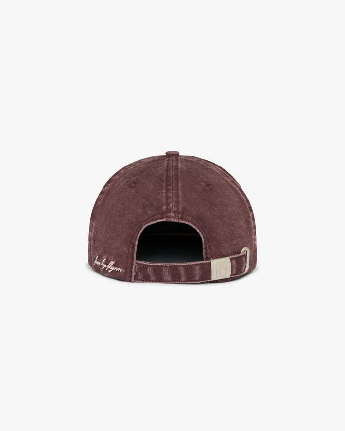 Cotton Cap - Washed Burgundy