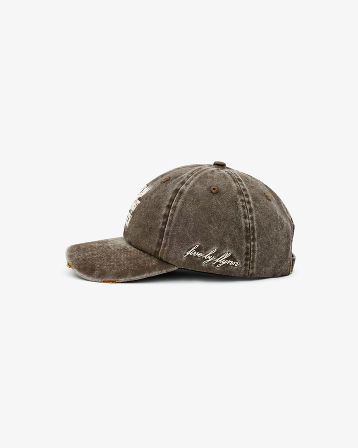 Cotton Dad Cap - Washed Brown