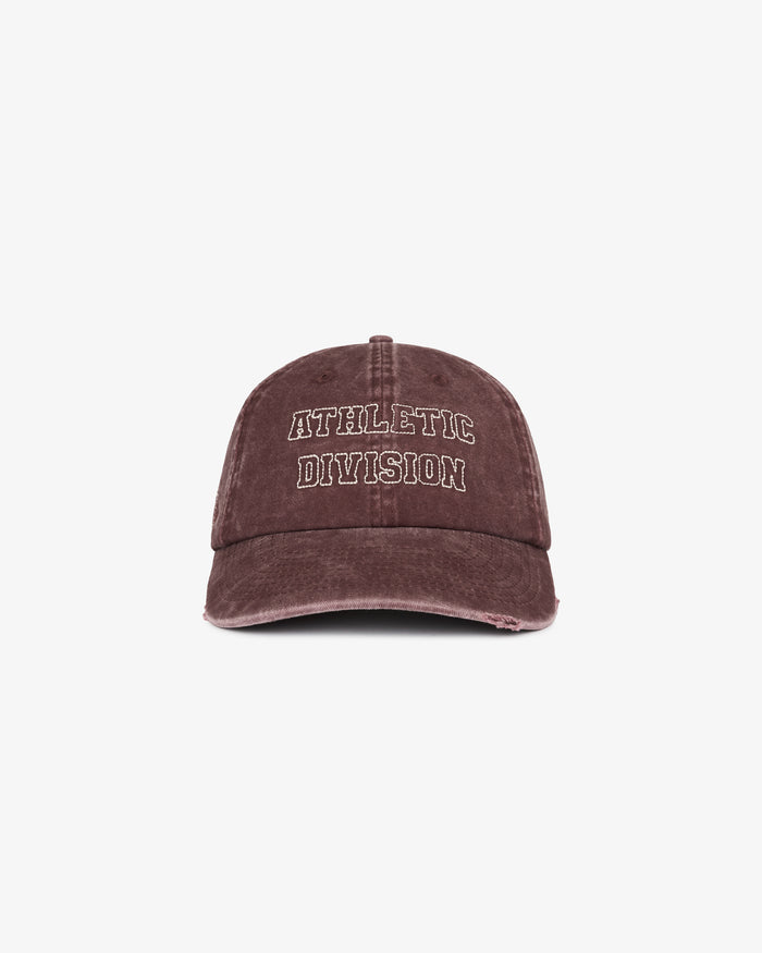 Cotton Dad Cap - Washed Burgundy