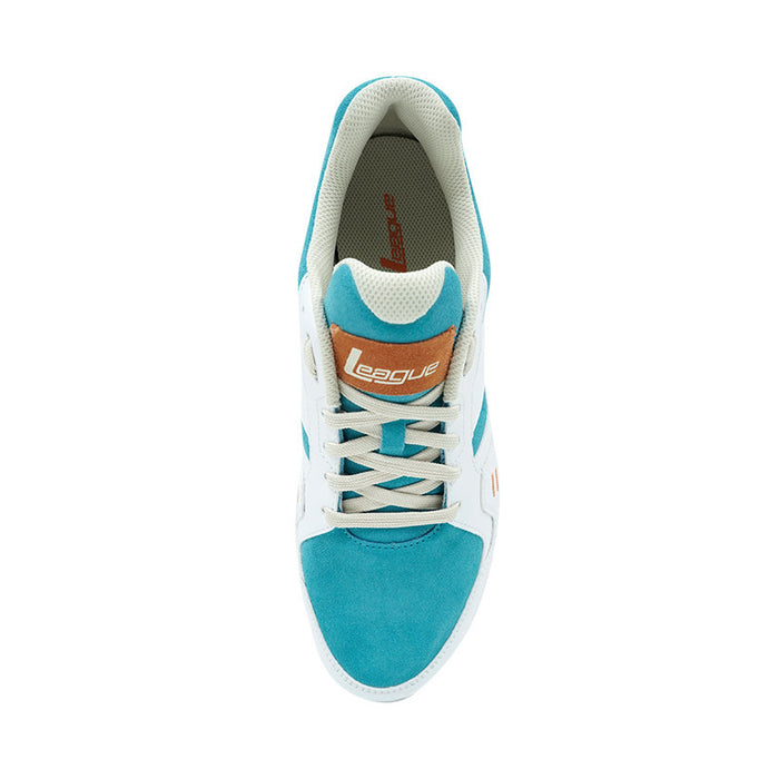 Cruz Suede Blue/Orange Loafers Unisex