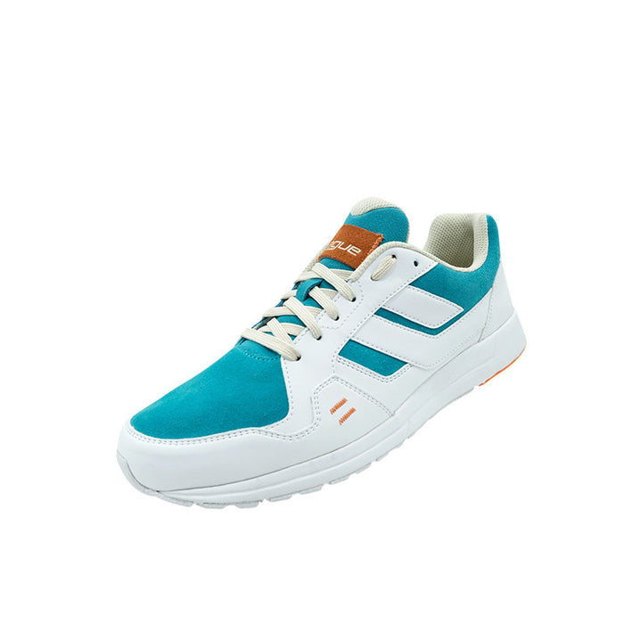 Cruz Suede Blue/Orange Loafers Unisex