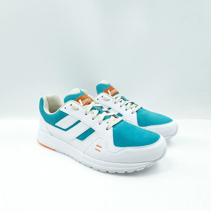Cruz Suede Blue/Orange Loafers Unisex