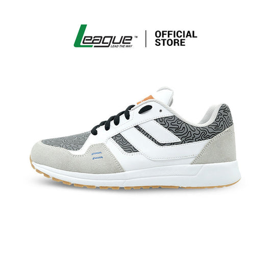 Cruz Suede Grey/Orange Sepatu Lifestyle Wanita