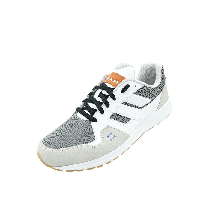 Cruz Suede Grey/Orange Sepatu Lifestyle Wanita