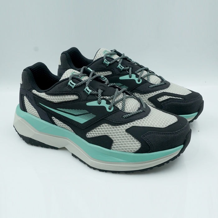 Cruz TRX Grey/Green Sepatu Lari Pria
