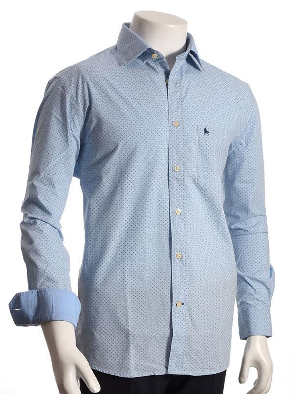Danny Sky Printed Full sleeve single cuff   Cotton Shirt