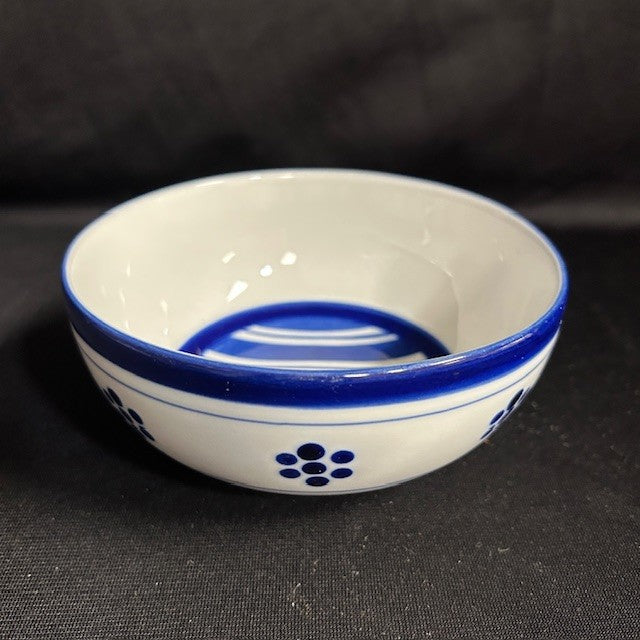 Dansk Blue Flower Bowl & Plate Set