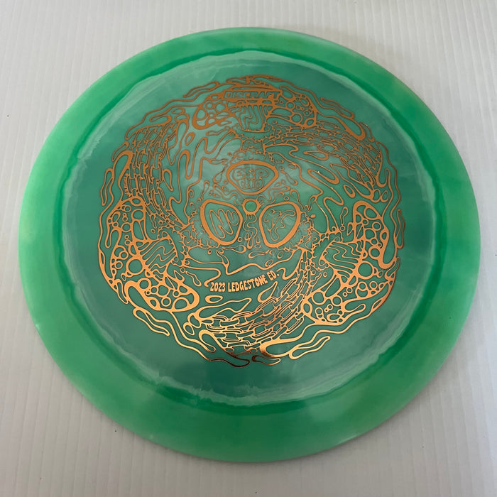 Green & White/Bronze Stamp 13 / 173-174 grams