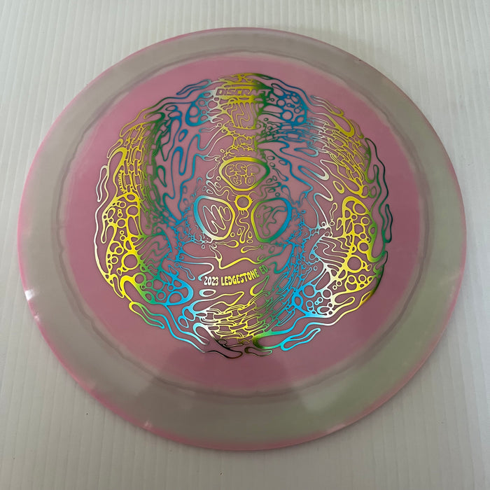 Pink & Cream/Transitional Rainbow Stamp 23 / 173-174 grams