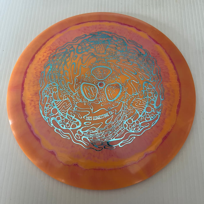 Orange & Pink/Teal Snowflakes Stamp 28 / 173-174 grams