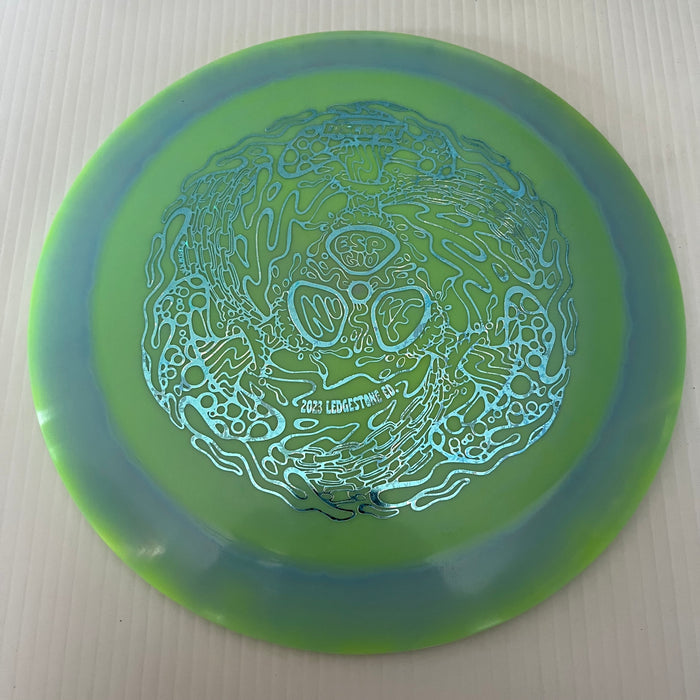 Green & Blue/Teal Snowflakes Stamp 41 / 173-174 grams