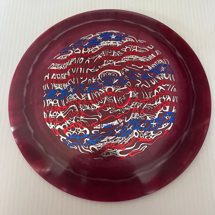 Maroon & Pink/American Flag Stamp 42 / 173-174 grams