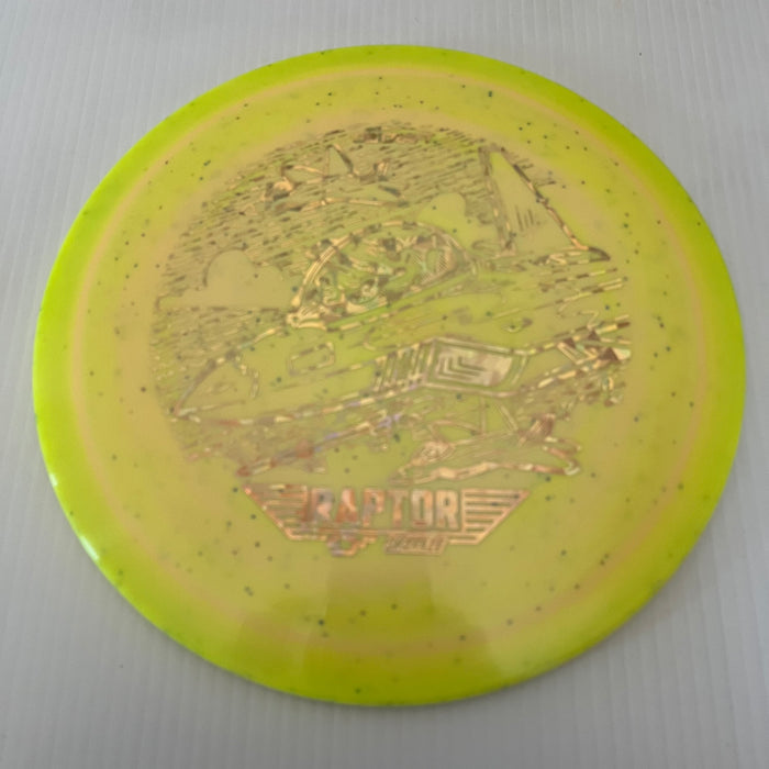Orange & DayGlo/Gold Holo Shatter Stamp/160-163g 40
