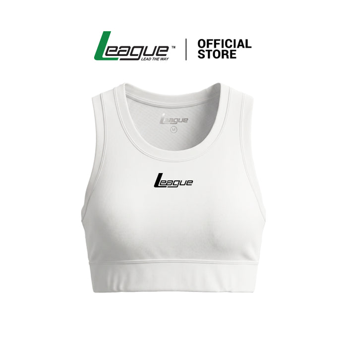 Diva White Sports Bra Women