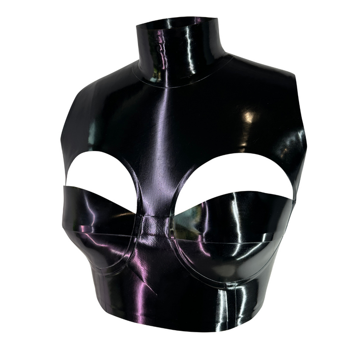 Divide Crop Top Womens - Vex Inc. | Latex Clothing