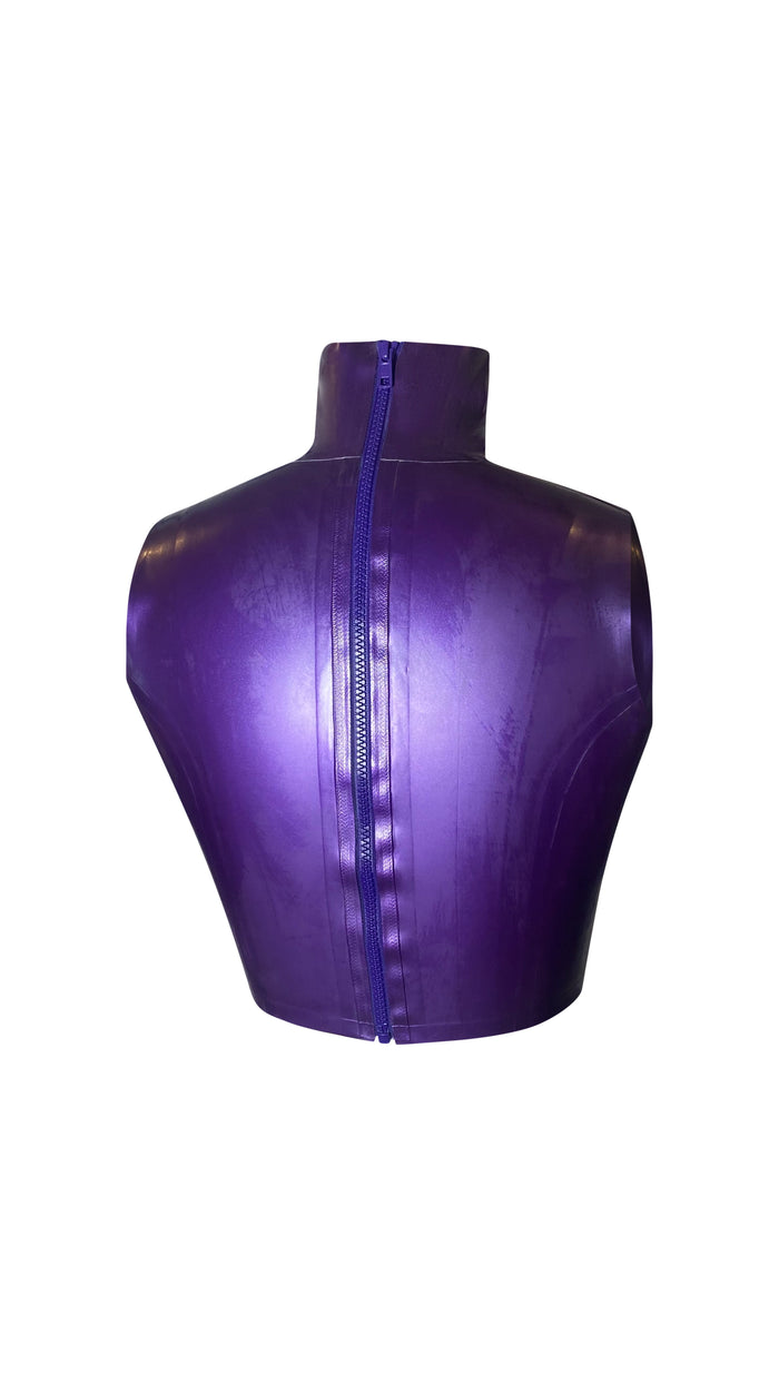 Divide Crop Top Womens - Vex Inc. | Latex Clothing