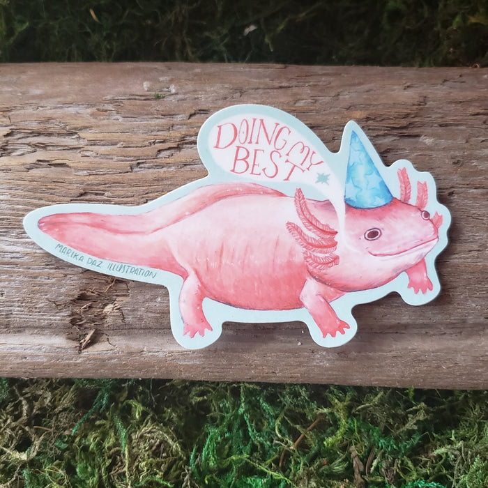 "Doing my Best" Vinyl Sticker