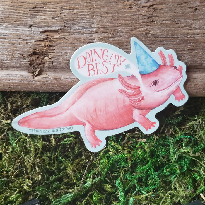 "Doing my Best" Vinyl Sticker