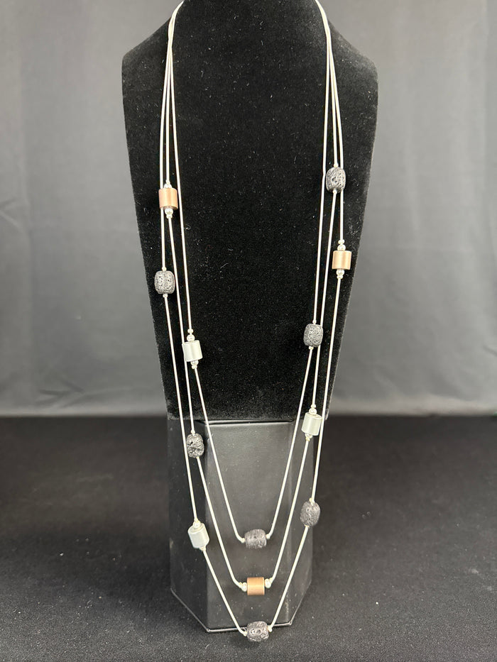 Double Strand Snake Chain Necklace