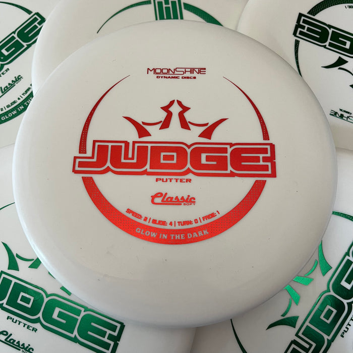 Dynamic Discs Classic Soft Moonshine Glow Judge 2/4/0/1
