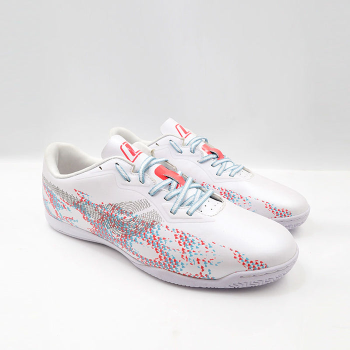 Electro White/Grey Sepatu Futsal Pria