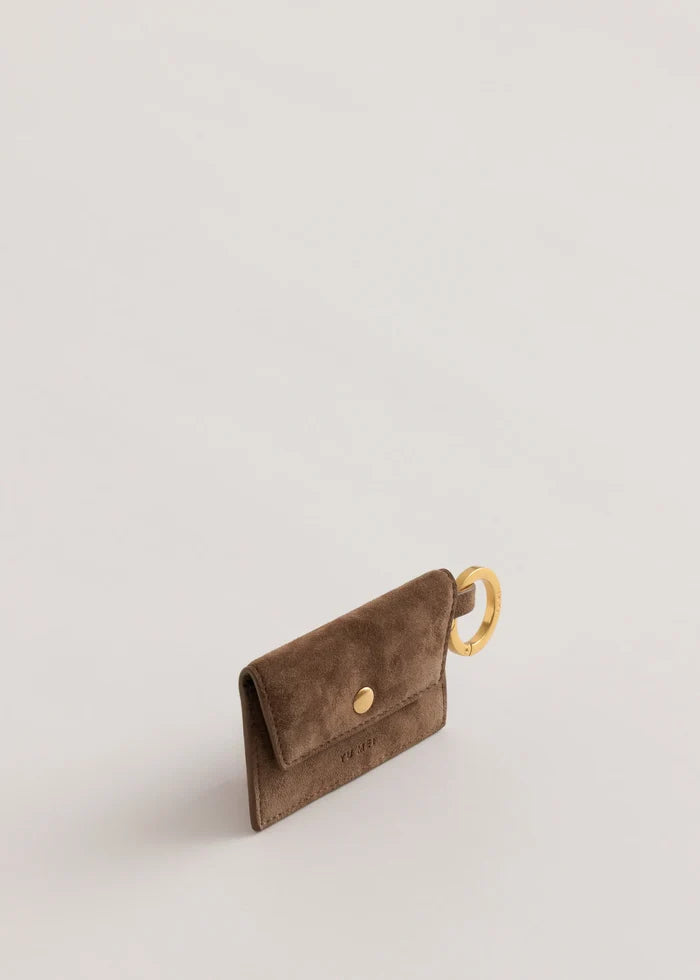 Envelope Pouch | Sand Stone Suede