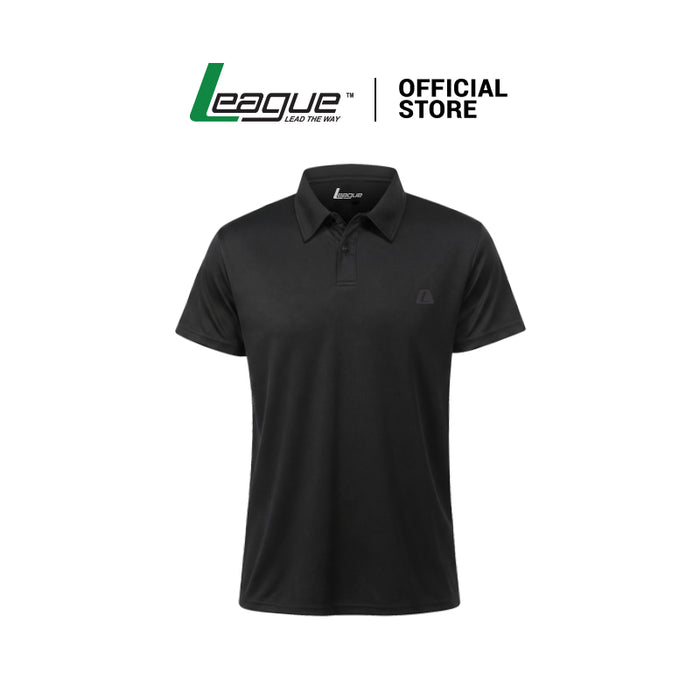 Essential Black Polo Shirt Wanita