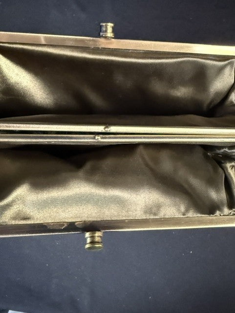 Evening Bag in gold and black