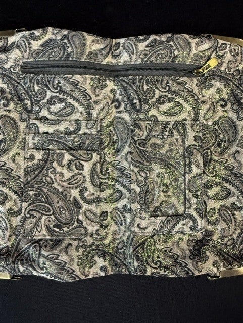 Evening Bag in gold and black