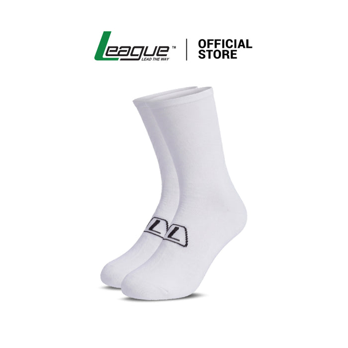 Evron Quarter White Socks - 1 Pair
