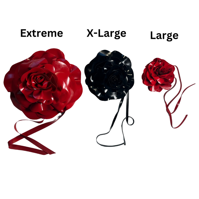 Extreme Flower Wrap Choker Apparel & Accessories - Vex Inc. | Latex Clothing