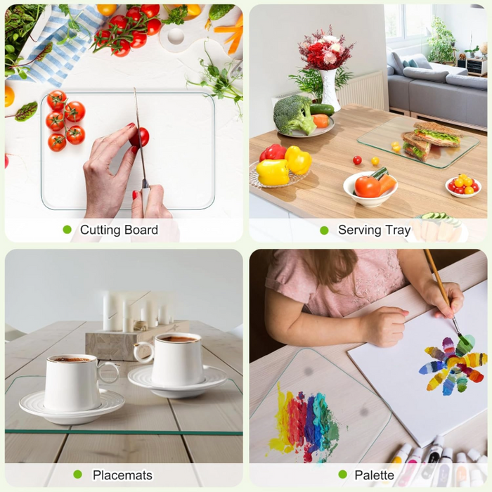 Find Joy in the Journey | Glass Cutting Board