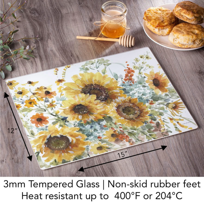 Find Joy in the Journey | Glass Cutting Board