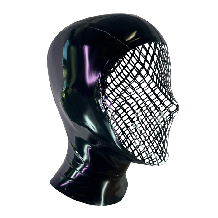 Fishnet Mask READY TO SHIP - Small Womens - Vex Inc. | Latex Clothing