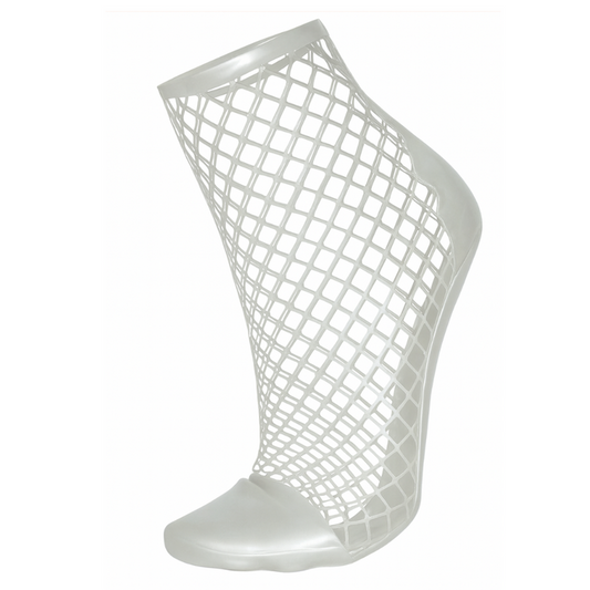 Fishnet Socks READY TO SHIP - Small Grey / Small Womens - Vex Inc. | Latex Clothing