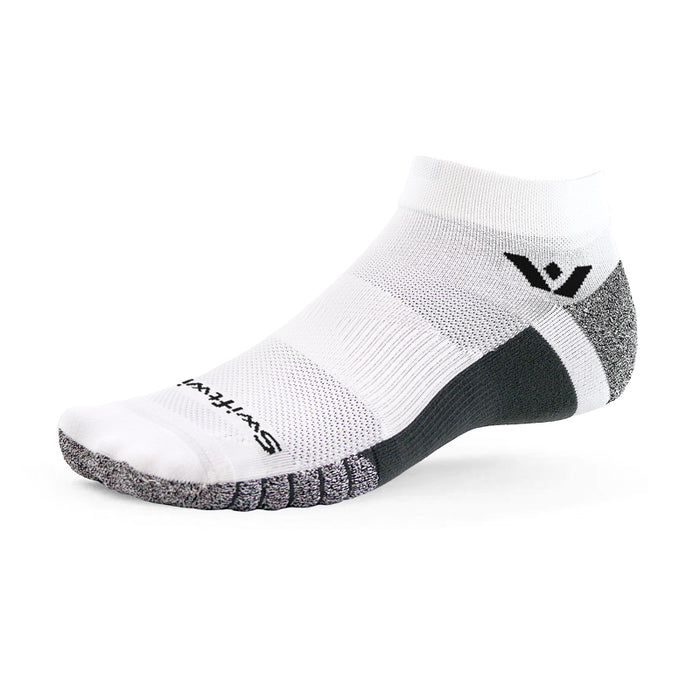 White ankle sock
