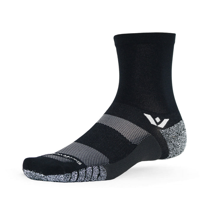 Flite XT Mid-Crew sock in black