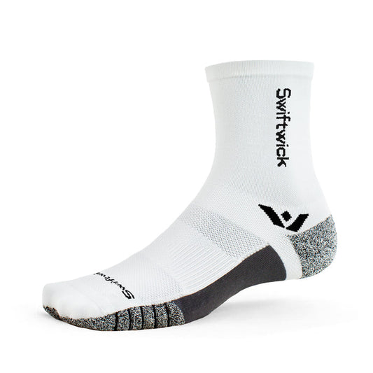 Flite XT Mid-Crew sock in white