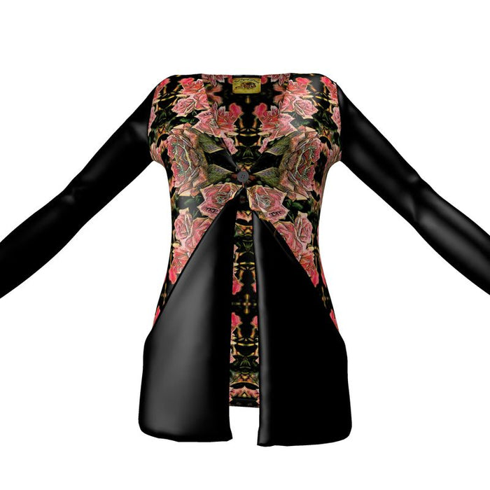 Floral Embosses (06-01): Adom - The Physical Mirror | Jersey Cardigan