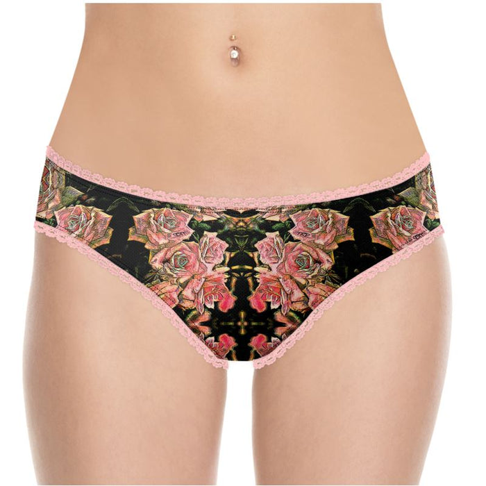 Floral Embosses (06-01): Adom - The Physical Mirror | Panties