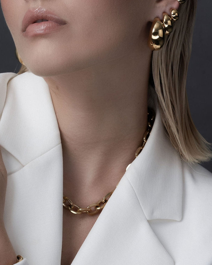 Forged Necklace | Gold