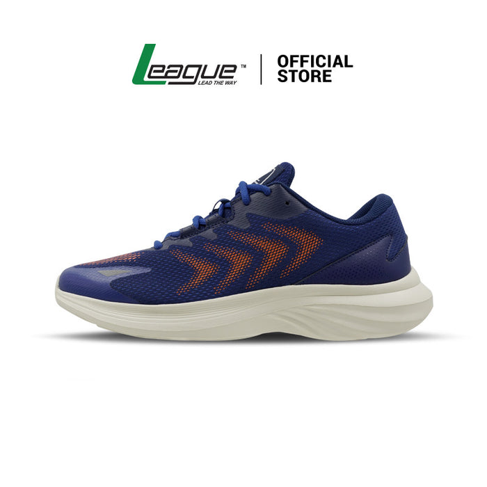 Galasia Blue/Red Sepatu Lari Pria
