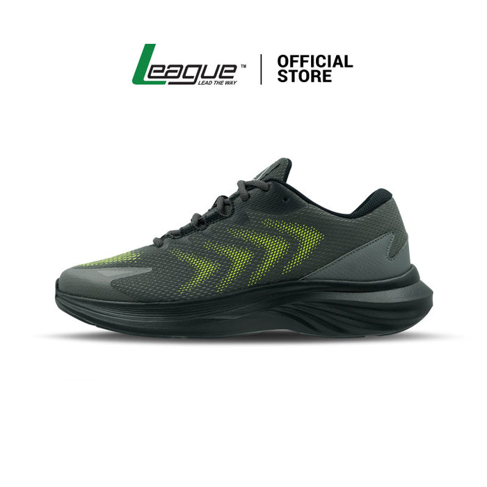 Galasia Grey/Yellow Sepatu Lari Pria