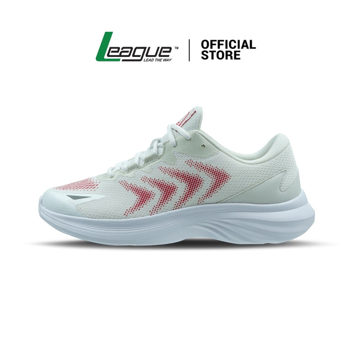 Galasia White/Red Sepatu Lari Unisex
