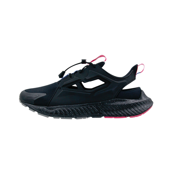 Ghiza Black/Blue Sepatu Lari Pria