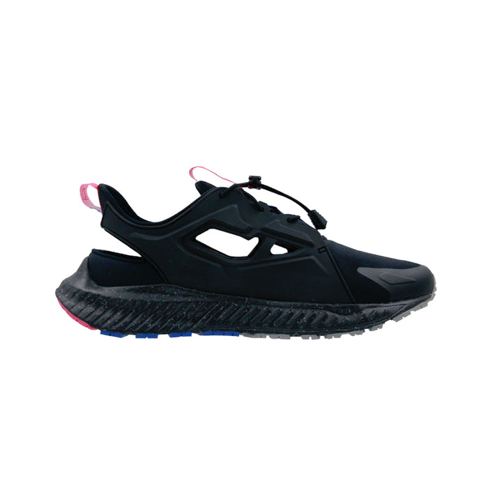 Ghiza Black/Blue Sepatu Lari Pria