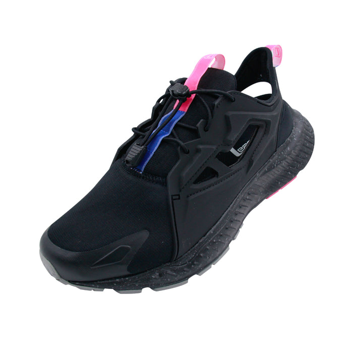 Ghiza Black/Blue Sepatu Lari Pria