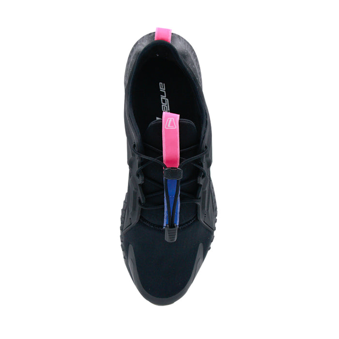 Ghiza Black/Blue Sepatu Lari Pria